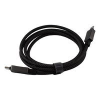 Cable de Carga Rápida para Teléfono, Puertos C a C, Cable de Carga Trenzado para Cargador de Teléfono Móvil, Cable de Carga para Teléfono, Cable de Datos USB