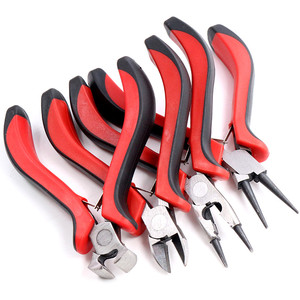 Ferronickel-pince à <span class=keywords><strong>bijoux</strong></span> en acier trempé au carbone, nez rond, outils <span class=keywords><strong>de</strong></span> bricolage, équipement, pince adaptée à l'artisanat, réparation <span class=keywords><strong>de</strong></span> perles - Product Image 4