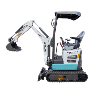 Envío Gratuito, Certificado por la EPA, Excavadora de Ruedas de 1.2 Toneladas con Bomba y Presión de Sistema de 17MPA - Product Image 4