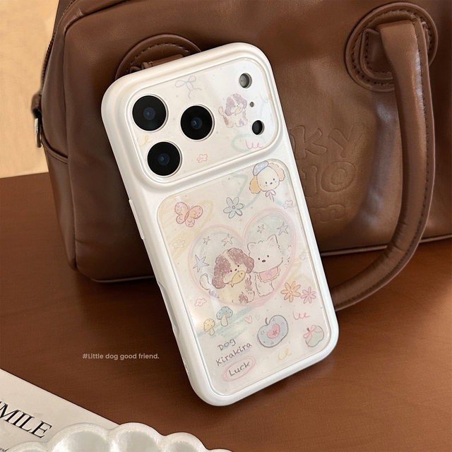 Cute Cartoon Pattern Shockproof TPU PC Protective Case for Mobile Phone Cover