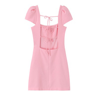 Nouvelle robe d'été à pois sexy et tendance pour femme, style européen, dos nu