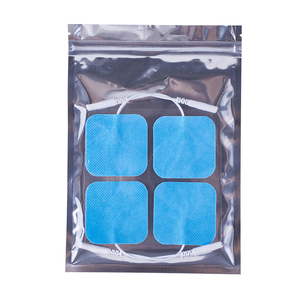 Électrodes pour appareil TENS/EMS, dos en tissu, gel japonais, réutilisables, autocollantes, électrodes de 2,0/2,5 mm, réduction de la douleur - Product Image 1