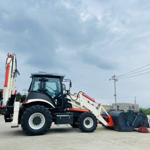 YAWEH 388 العلامة التجارية Retroexcavadora آلات تحريك الأتربة backexcavator محمل 3CX 4CX 3DX 2.5 طن لودر للبيع - Product Image 4