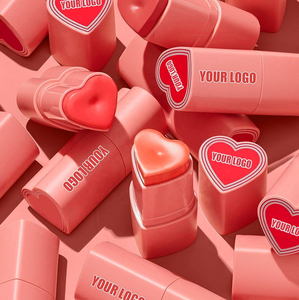 Crème <span class=keywords><strong>Blush</strong></span> Maquillage OEM <span class=keywords><strong>Blush</strong></span> en bâton en forme de cœur Trio <span class=keywords><strong>2022</strong></span> Nouveau Sans logo <span class=keywords><strong>Blush</strong></span> Marque privée 3 en 1 Beauté féminine Maquillage Vie quotidienne - Product Image 5