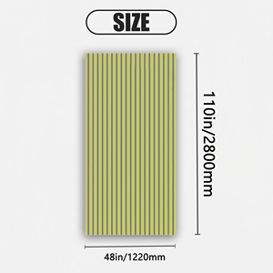 आधुनिक पर्यावरण के अनुकूल pvc लकड़ी अनाज दीवार पैनल हरे पानी के लिए आसान स्थापना के साथ ग्रीन वाटर-प्रतिरोधी - Product Image 4