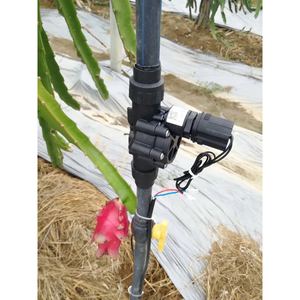 Válvula solenoide de riego DN25 con brida de plástico operada por piloto para uso agrícola - Product Image 4