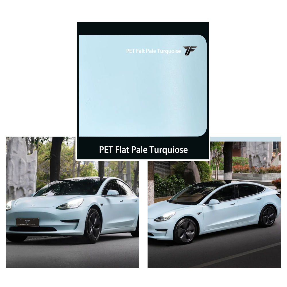 PET-Falt-Turquoise pâle