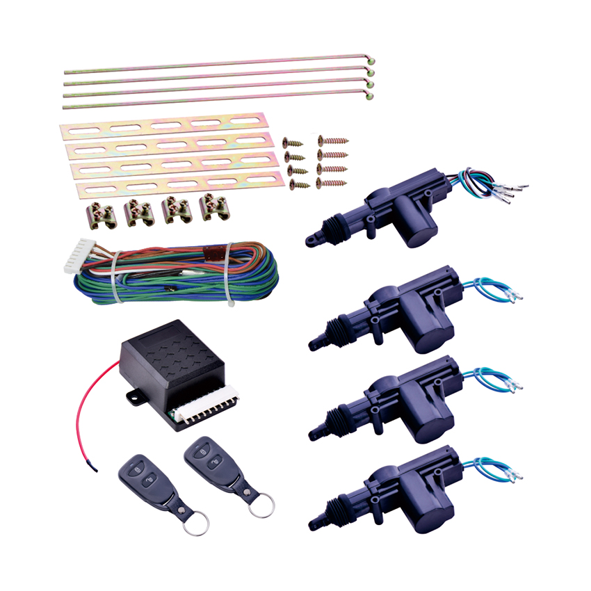 Универсальный Автомобильный Центральный замок, без пульта дистанционного управления, три автомобильных дверных замка с одним управлением