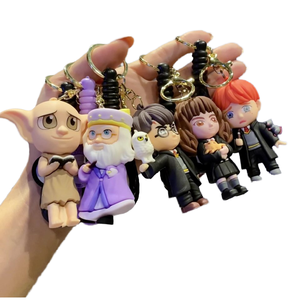 พวงกุญแจ PVC กันน้ำ ลายการ์ตูน 3 มิติ นูนลาย แฮร์รี่ ดีน สถาบันเวทมนตร์ ซีรีส์ยอดนิยม สำหรับใส่รูปภาพดิจิทัล - Product Image 4