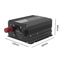 Convertisseur de courant pour voiture EU Socket Lvyuan 500W DC 12V vers 220V, en stock, avec USB 3.1A
