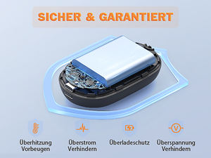 Icarer เครื่องอุ่นมือ<span class=keywords><strong>แบ</strong></span>บชาร์จไฟได้2แพคเครื่องอุ่น<span class=keywords><strong>แบ</strong></span><span class=keywords><strong>ต</strong></span>เตอรี่5000mAh แม่เหล็กสำหรับใช้งานกลางแจ้ง - Product Image 3