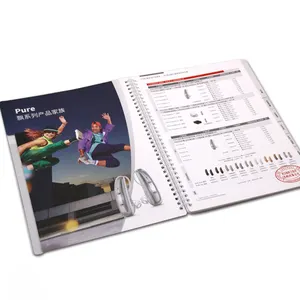 Brochure YO ring atlas instruction manual Notebook ring Sample book printing production