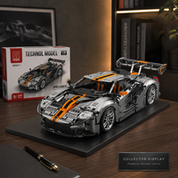 Blocs de construction de style supercar, voiture de sport pour les acheteurs OEM, modèles de voitures de collection, cadeaux et articles pour les détaillants de loisirs dans le monde entier