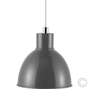 Nordlux Anthracite Metal <b>Pendant</b> Light 'Pop' (Model 45833050) 220-240V <b>E27</b> - Product Image 1