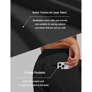 Pantalones Deportivos Casuales para Mujer, Pantalones de Entrenamiento Elásticos y Suaves con Bolsillos - Product Image 5