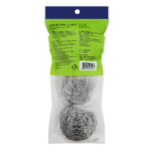 Máy chà sàn kim loại không gỉ phòng thí nghiệm (3P) (phòng thí nghiệm) nặng nhà bếp rửa chén miếng bọt biển bền không trầy xước công cụ làm sạch cho hộ gia đình - Product Image 2