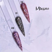 Vernis à ongles holographique Mixcoco TPO Free Star Gel, 12 couleurs, effet brillant et scintillant