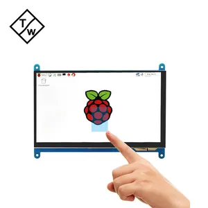 Layar Sentuh Kapasitif LCD 7 Inci Tampilan Raspberry Pi 3 4B