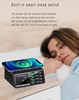 Cargador Multifuncional Superrápido e Inteligente 2026 de 110w PD3.0 + QC3.0 para Smartphones, Laptops, Cámaras, Relojes, Enchufe UK/EU