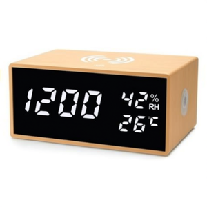 Reloj despertador de madera JUSTAMINUTE JD9533 - Product Image 2