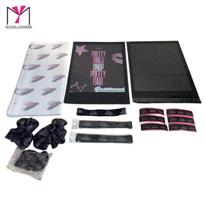 สำหรับกิจกรรมส่งเสริมการขาย ยางรัดผมสีพื้นขนาดควีนไซส์ พร้อมโลโก้ที่กำหนดเอง - Product Image 1