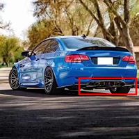 Diffuseur arrière en fibre de carbone personnalisé pour BMW M3 E90 E92 E93