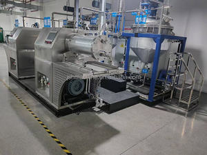 Laboratorium Elektrische Digitale Rolmolen Slijpmachine Motor Drie Rollen RVS Hoge Productiviteit Pilot Schaal - Product Image 3