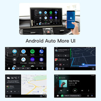 Décodeur CarPlay sans fil Android Auto pour Audi A4 A6 A7 A8 Q3 Q7 6.5'' 7'' 8'' Airplay Hicar Miracast Carlife HDMIIN AirCast AHD