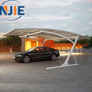Abri de voiture extérieur moderne et simple, pliable, économique, protégé contre les UV, autoportant, toit arqué, pour une voiture, 600x300cm, imperméable - Product Image 3