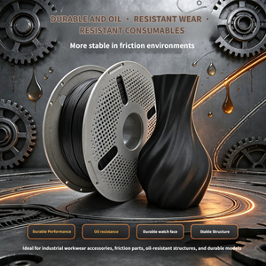 Filament 3D d'ingénierie TPU 70D CF10 1kg à rebond élevé, résistant aux chocs, aux basses températures et à l'usure par l'huile - Product Image 2