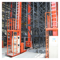 Grue gerbeuse télescopique robuste à rails, gerbeur automatisé, système de stockage et de récupération automatisé (ASRS)