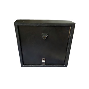 Cornice Fotografica Quadrata in MDF Personalizzata Stile Moderno Nera e Marrone, 4 Misure in 1 Shadow Box con Opaco di Alta Qualità - Product Image 4