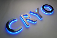 Lettres en acrylique rétroéclairées personnalisées, enseigne 3D LED, logo, étanche, intérieur/extérieur, découpe laser, écologique, enseigne de magasin