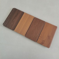 Panneau de toiture en aluminium à surface imitation bois, panneau de bardage, panneau de plafond