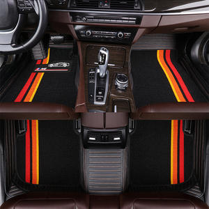 Revêtement de sol avant arrière en cuir pvc, tapis de voiture moulé 3d pour bmw <span class=keywords><strong>série</strong></span> 3 e90, tapis de sol de voiture étanche pour mg zs - Product Image 5