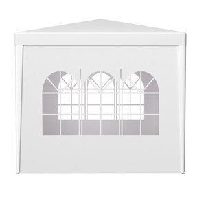 10x10FT Outdoor <b>Party</b> Tent Stainless Steel Heavy-Duty Wedding Canopy <b>Gazebo</b> 4 Removable Sidewalls Waterproof Eco-Friendly - Product Image 5