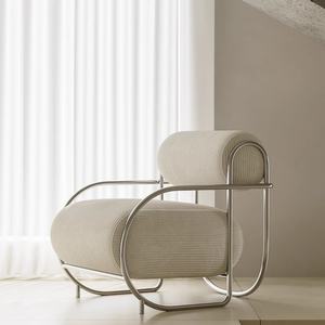 Antikes <span class=keywords><strong>Bauhaus</strong></span> Wave <span class=keywords><strong>Lounge</strong></span> Chair Stoff Designer Lazy <span class=keywords><strong>Sofa</strong></span> für Wohnzimmer New Home Mall Hotel-Blogger empfohlen - Product Image 1