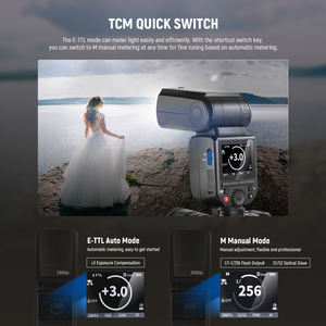 <span class=keywords><strong>NEEWER</strong></span> Z880 2.4G 76Ws TTL Flash de caméra sans fil avec télécommande // 1/8000s HSS Batterie 7.4V/2600mAh - Product Image 4