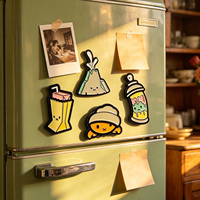 Aimant de réfrigérateur personnalisé aux couleurs vives, ornement métallique pour armoire, aimant de réfrigérateur sportif