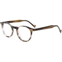 Monture de lunettes optiques rondes rétro unisexe en acétate Elan Optical YB6610 – Vente en gros, écologique, directement de l'usine