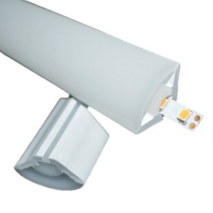 Lumière LED flexible en silicone avec éclairage linéaire en forme d'éventail, triangle, angle droit, coin mural, en forme de V, pliable - Product Image 5