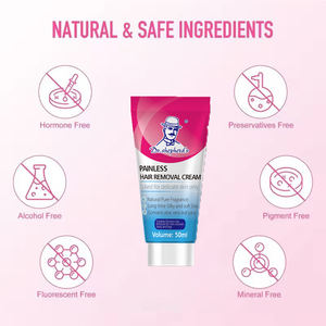 Crème Dépilatoire Sensible <span class=keywords><strong>pour</strong></span> Maillot, Zones Intimes, Pubis, Corps, Jambes et Aisselles - Product Image 5