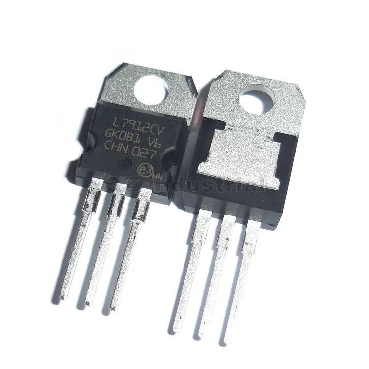 QZ L7912CV original electronic component Negative voltage regulators TO-220 L7912 L7912CV