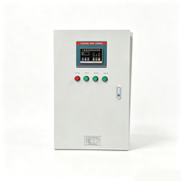 Boîtier de distribution électrique en acier galvanisé, indice de protection IP55, pour système d'alimentation triphasé intérieur/extérieur, avec verrouillage hybride