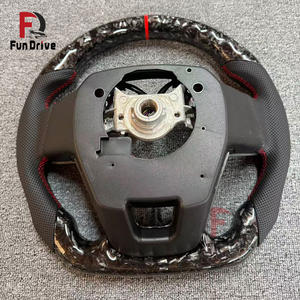 Volante de Cuero con Fibra de Carbono 3D de Bajo <span class=keywords><strong>Precio</strong></span> Directo de Fábrica, Mejora para <span class=keywords><strong>Toyota</strong></span> Hilux, Fortuner, Land Cruiser, <span class=keywords><strong>GR</strong></span>, <span class=keywords><strong>Toyota</strong></span> Previa - Product Image 6