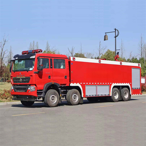 Camion de lutte contre l'incendie robuste SINOTRUK HOWO 8X4 12 roues, 22000 litres d'eau et de mousse, pour sites miniers et industrie lourde - Product Image 1