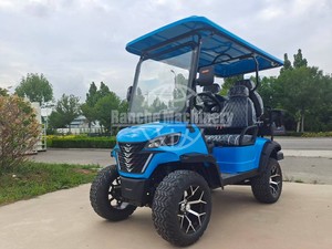 Voiturette de golf électrique Afable 6 places homologuée pour la route, 2+2 places avec batterie 48V à faible consommation - Product Image 5