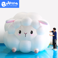 Mouton gonflable personnalisé pour l'affichage dans les centres commerciaux, les activités de festival, la décoration de promotion de marque