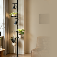 Étagère d'angle sans perçage pour plantes, en PP, pour la maison et le jardin, en stock, livraison rapide