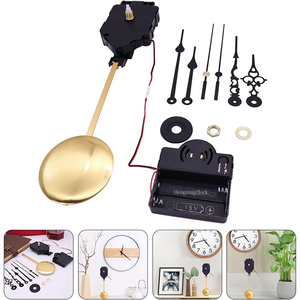 Mouvement d'horloge à pendule avec <span class=keywords><strong>carillon</strong></span> et boîte à musique, kit de mouvement d'horloge de haute qualité, adapté aux horloges murales DIY, compatible avec les cadrans de 250 mm - Product Image 1